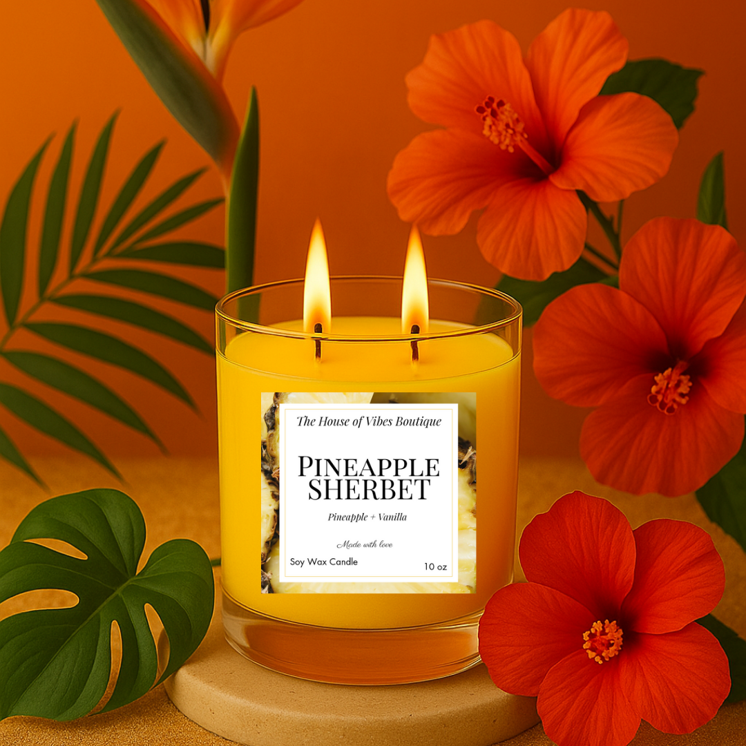 Pineapple Sherbet Candle