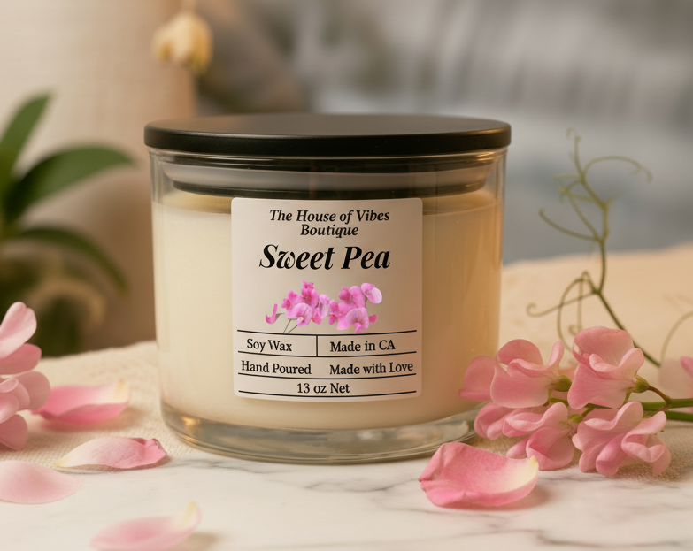 Sweet Pea Candle