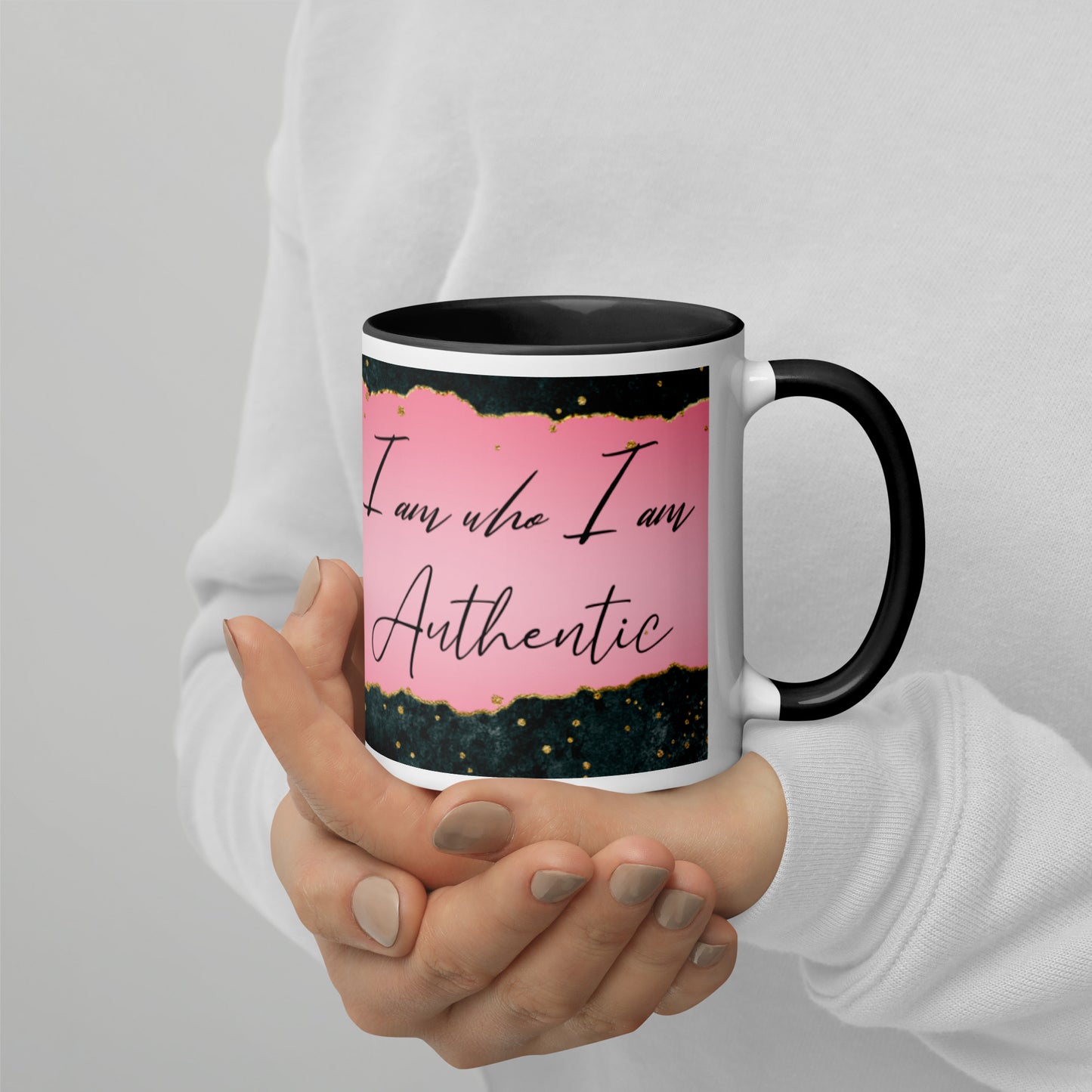 I Am Who I Am Authentic Affirmation Mug