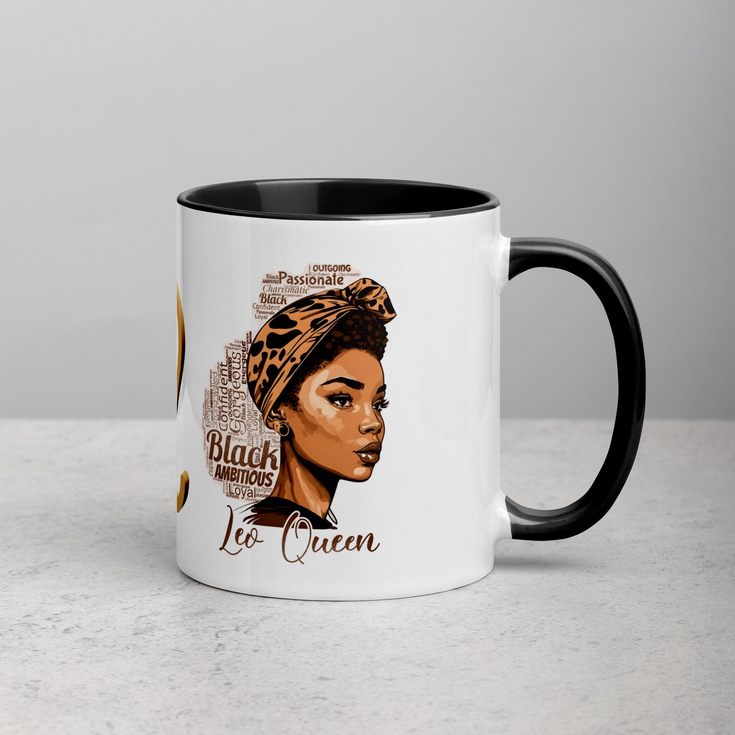 Leo Zodiac Queen Mug