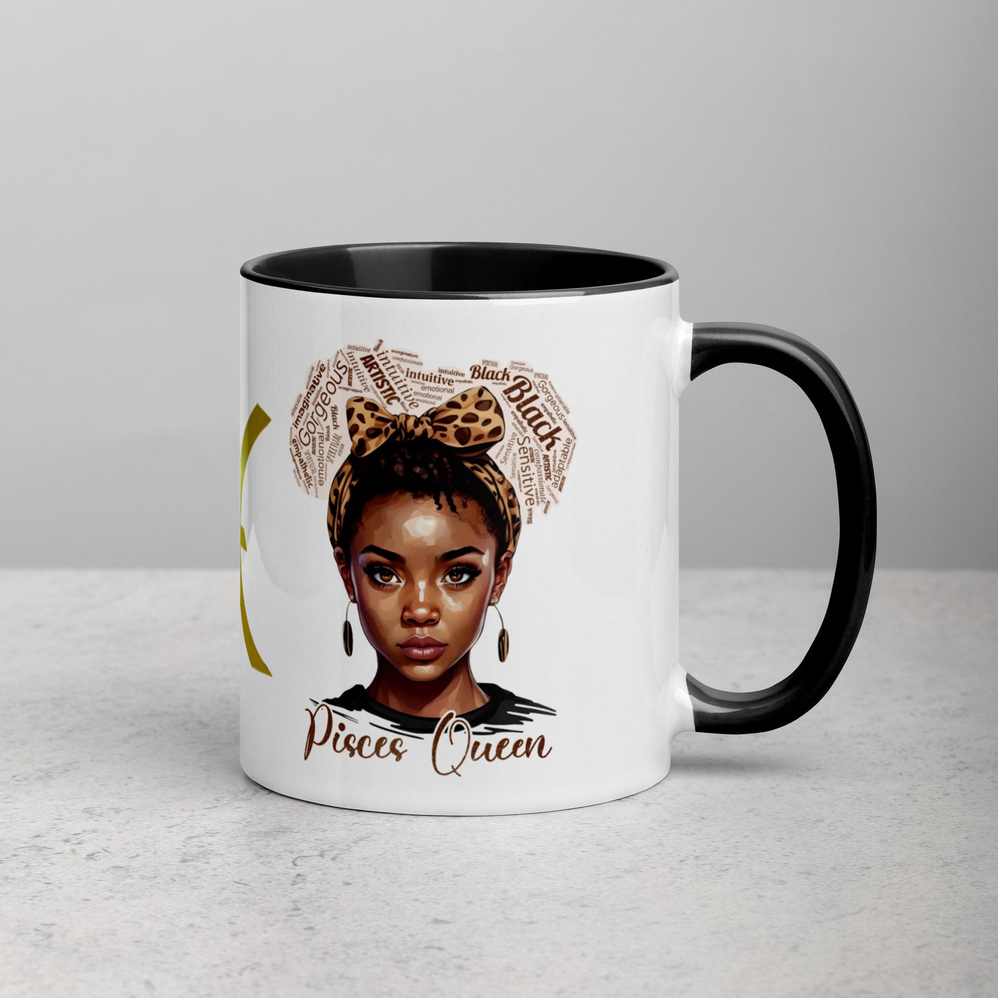 Pisces Zodiac Queen Mug