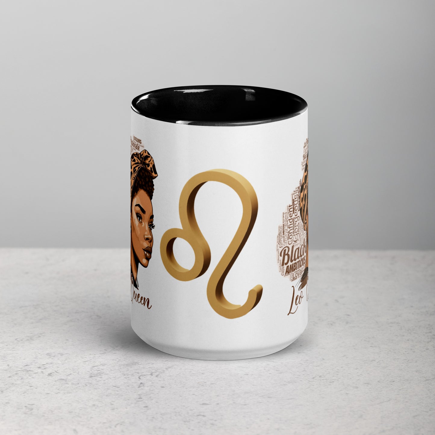 Leo Zodiac Queen Mug