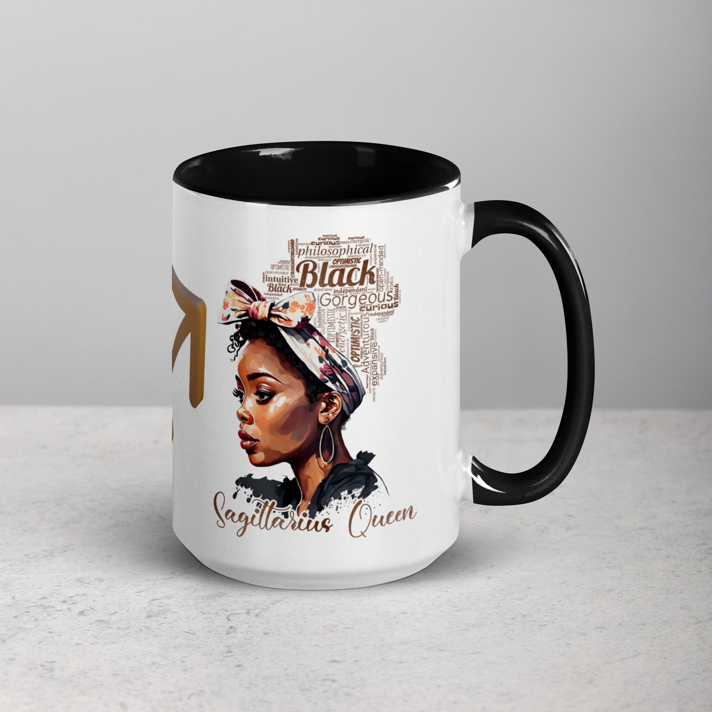 Sagittarius Zodiac Queen Mug