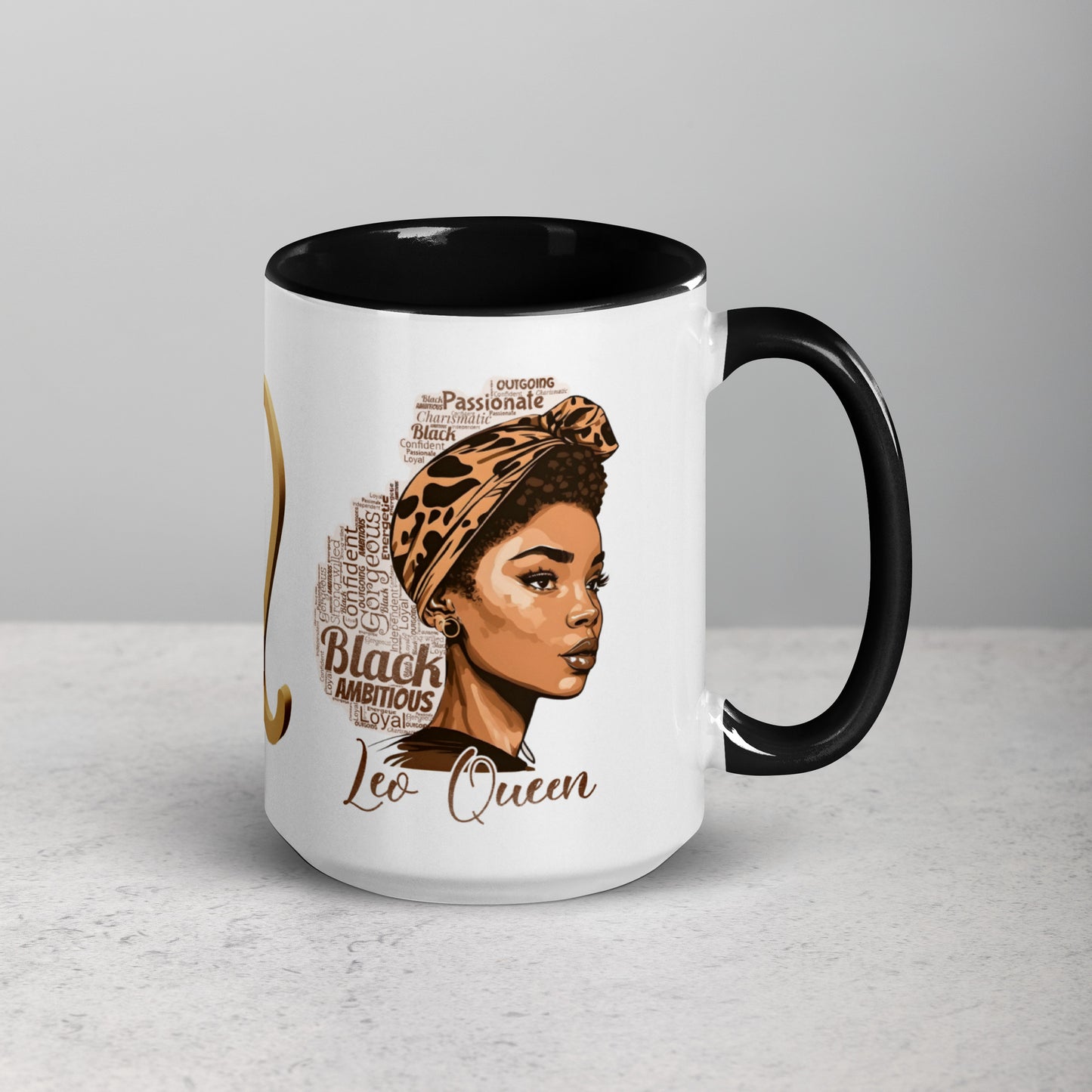 Leo Zodiac Queen Mug