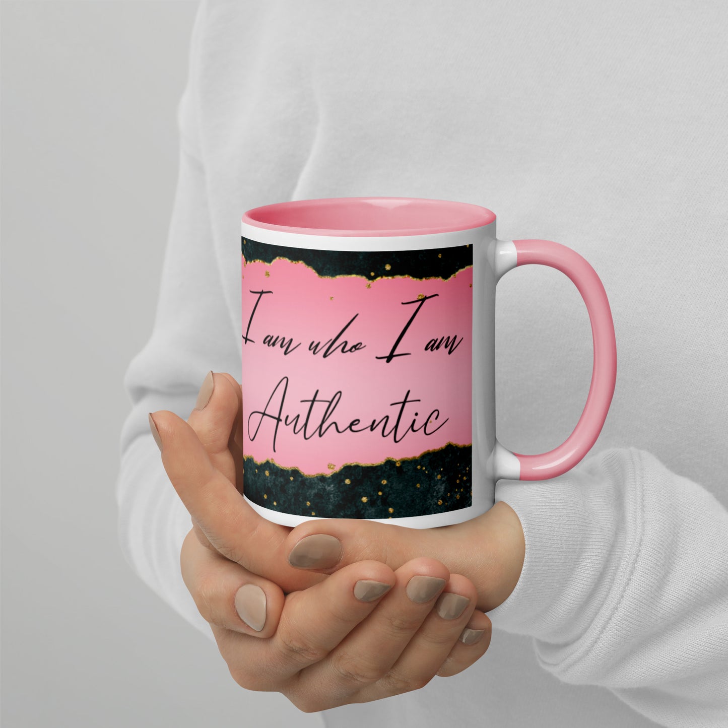 I Am Who I Am Authentic Affirmation Mug