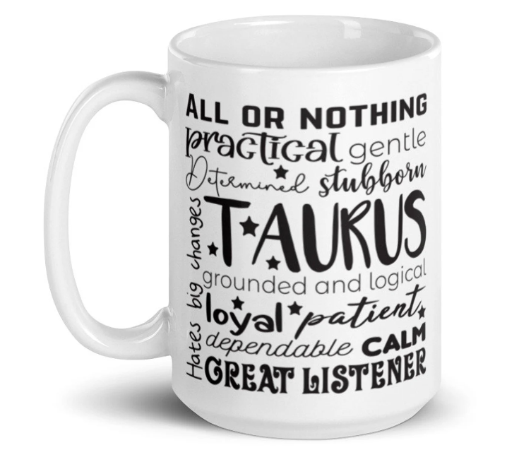 Taurus Zodiac Mug