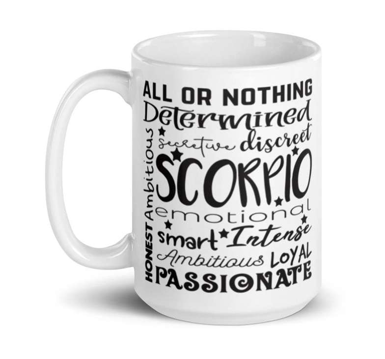 Scorpio Zodiac Mug