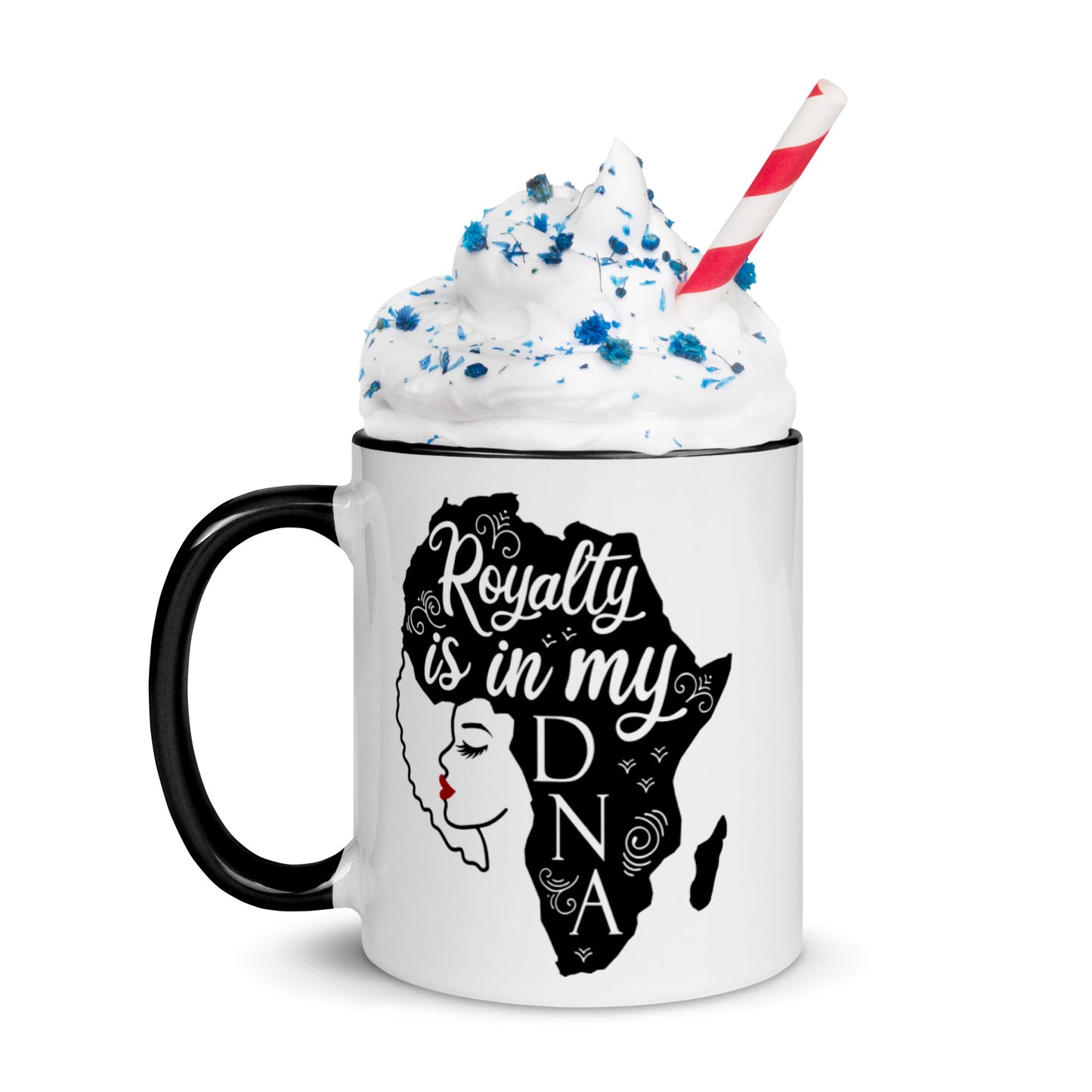 Royalty is in My DNA Afro Woman Mug
