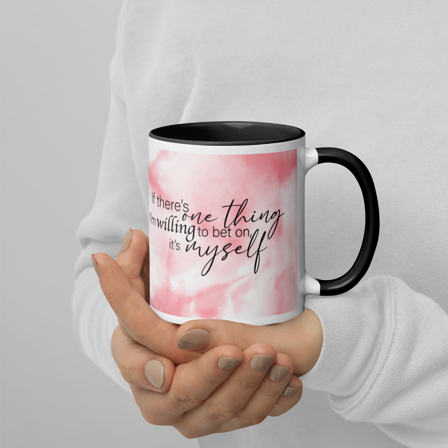 Bet on Yourself Motivational Mug