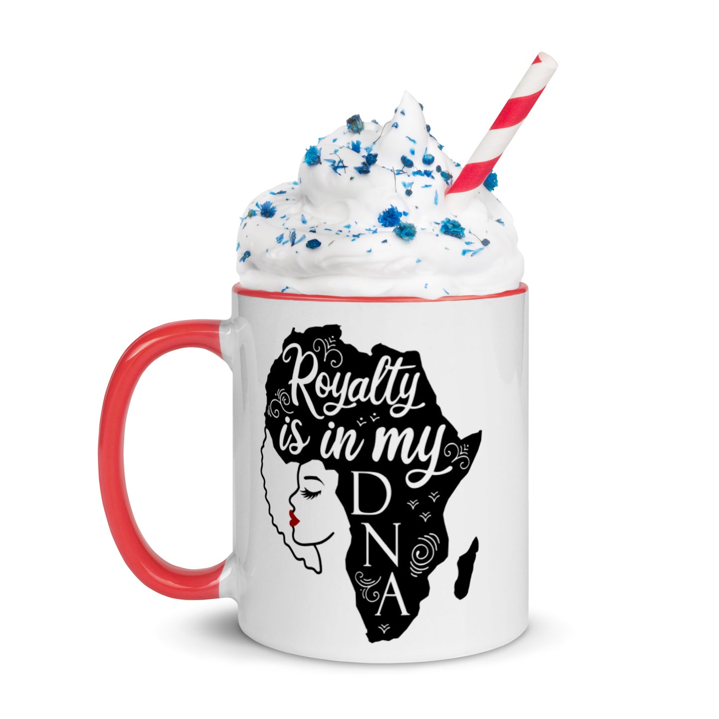 Royalty is in My DNA Afro Woman Mug