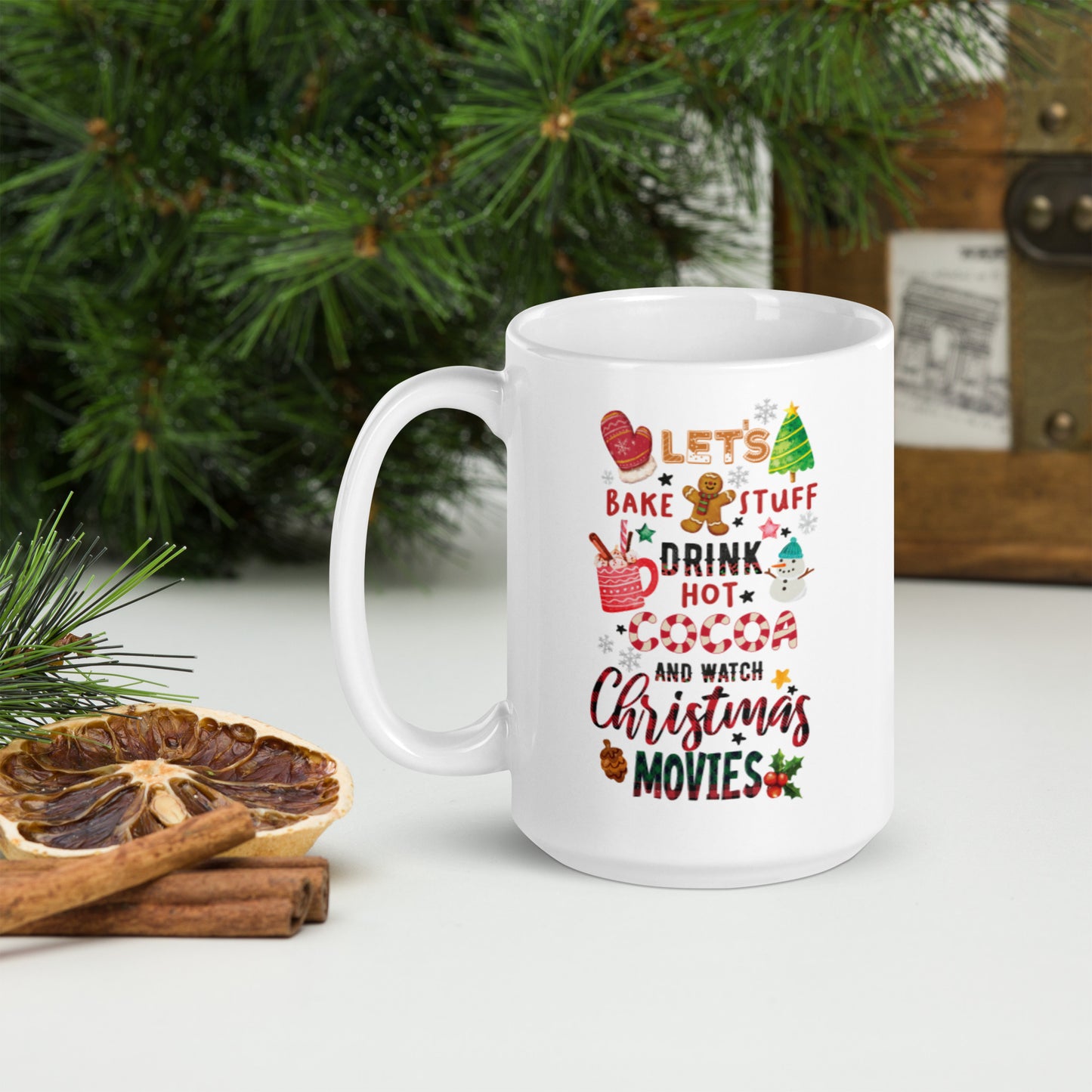 Family Holiday Christmas Mug