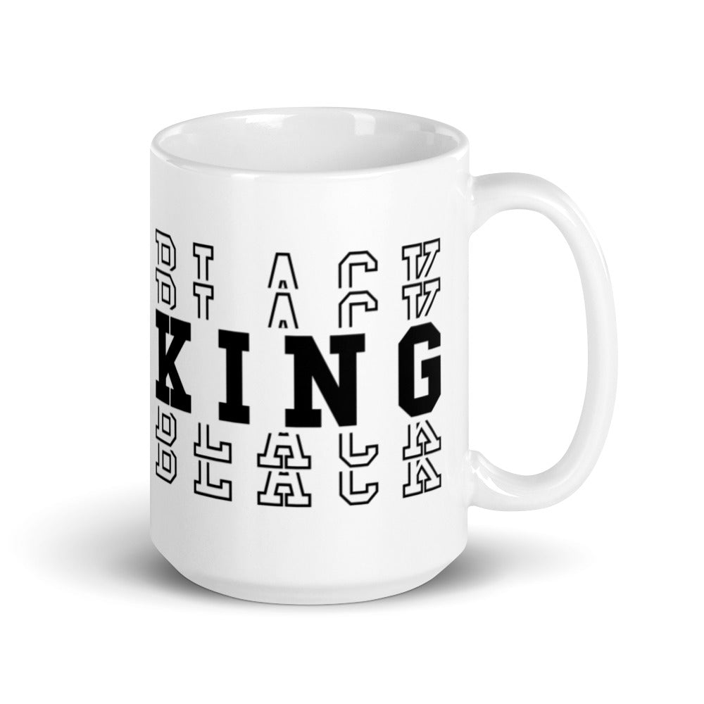 Black King Father's Day Gift Mug