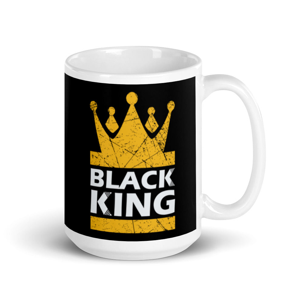 Black King Ceramic Mug