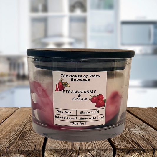 Strawberries & Cream Candle