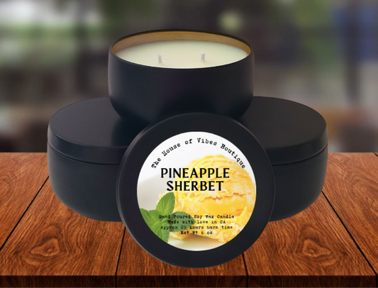 Pineapple Sherbet Candle