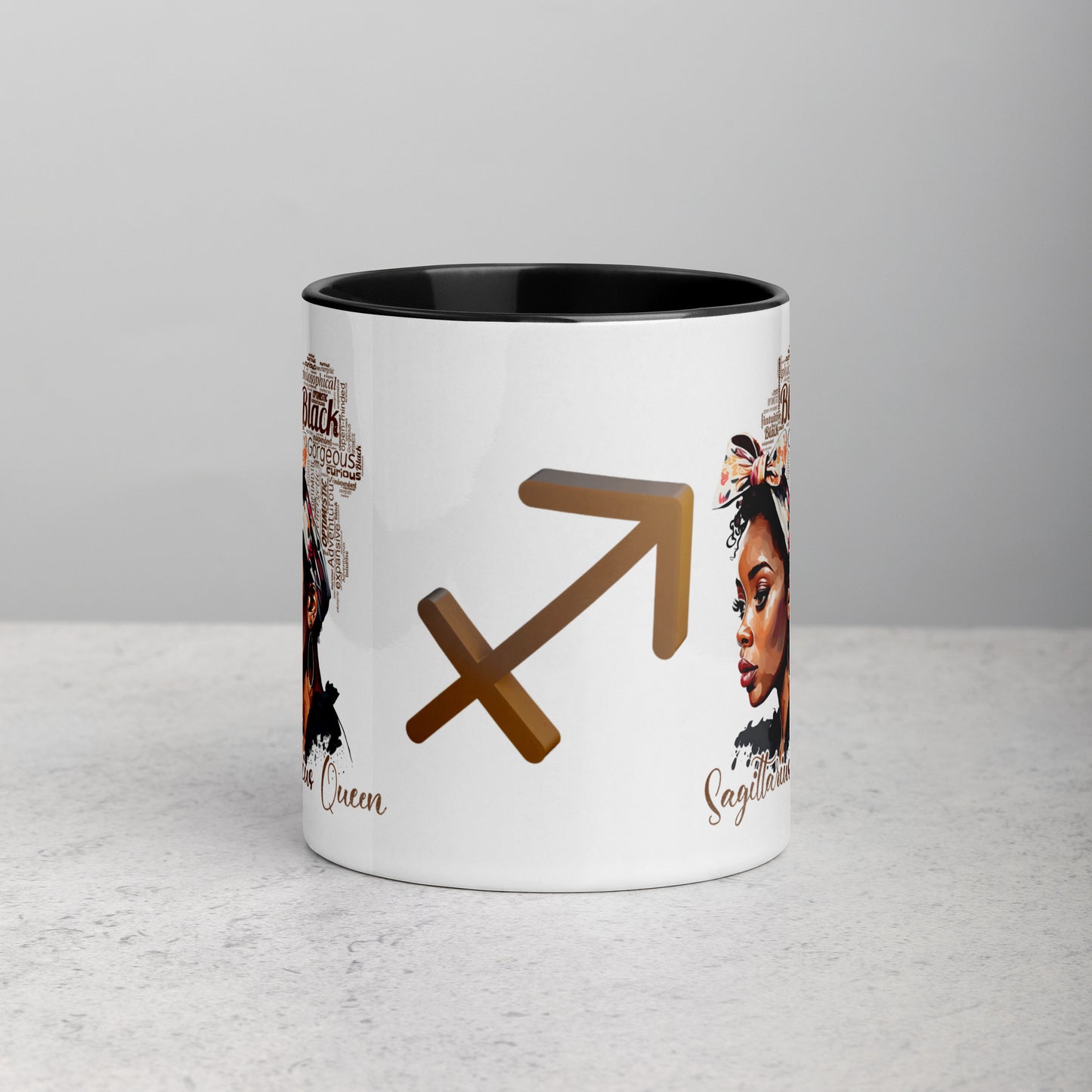 Sagittarius Zodiac Queen Mug