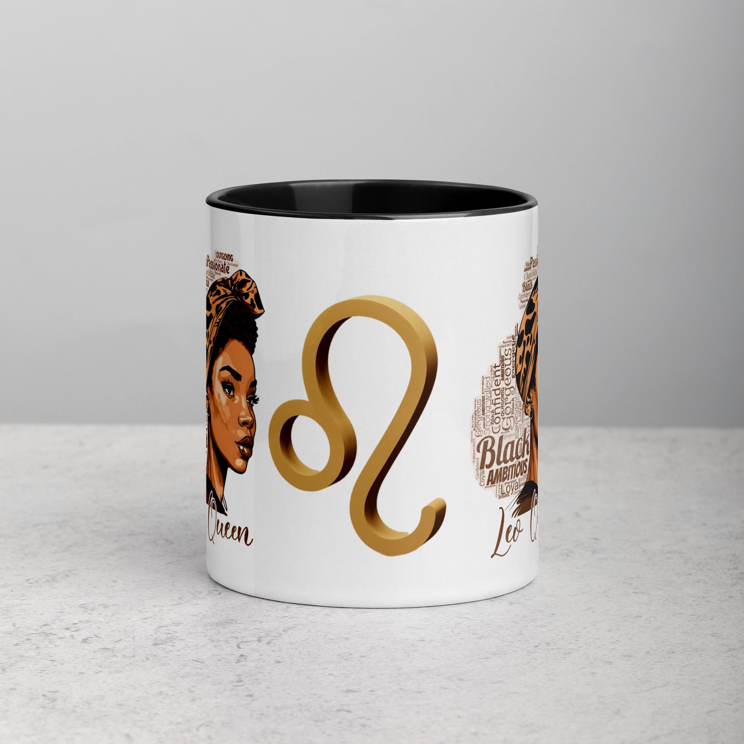 Leo Zodiac Queen Mug