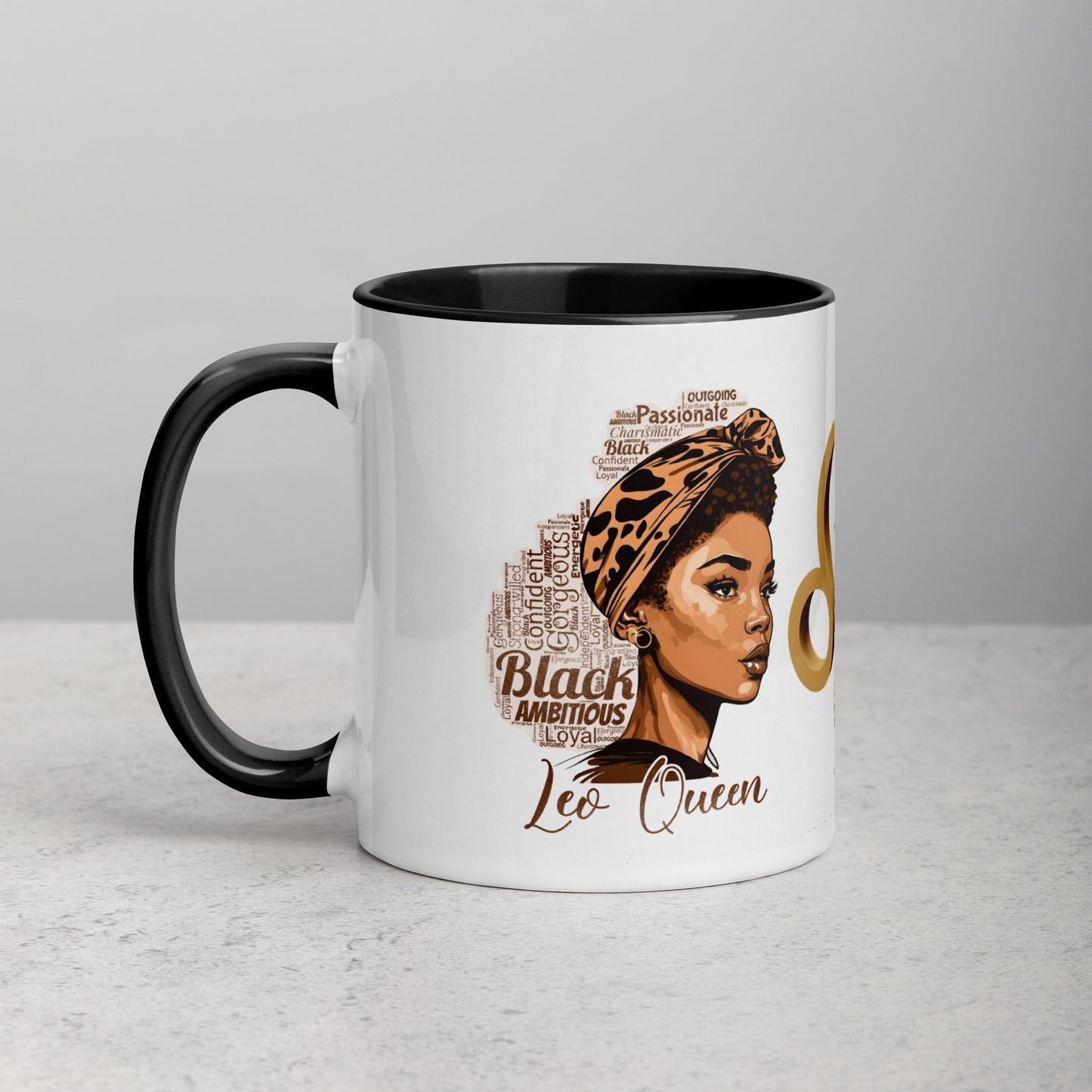 Leo Zodiac Queen Mug