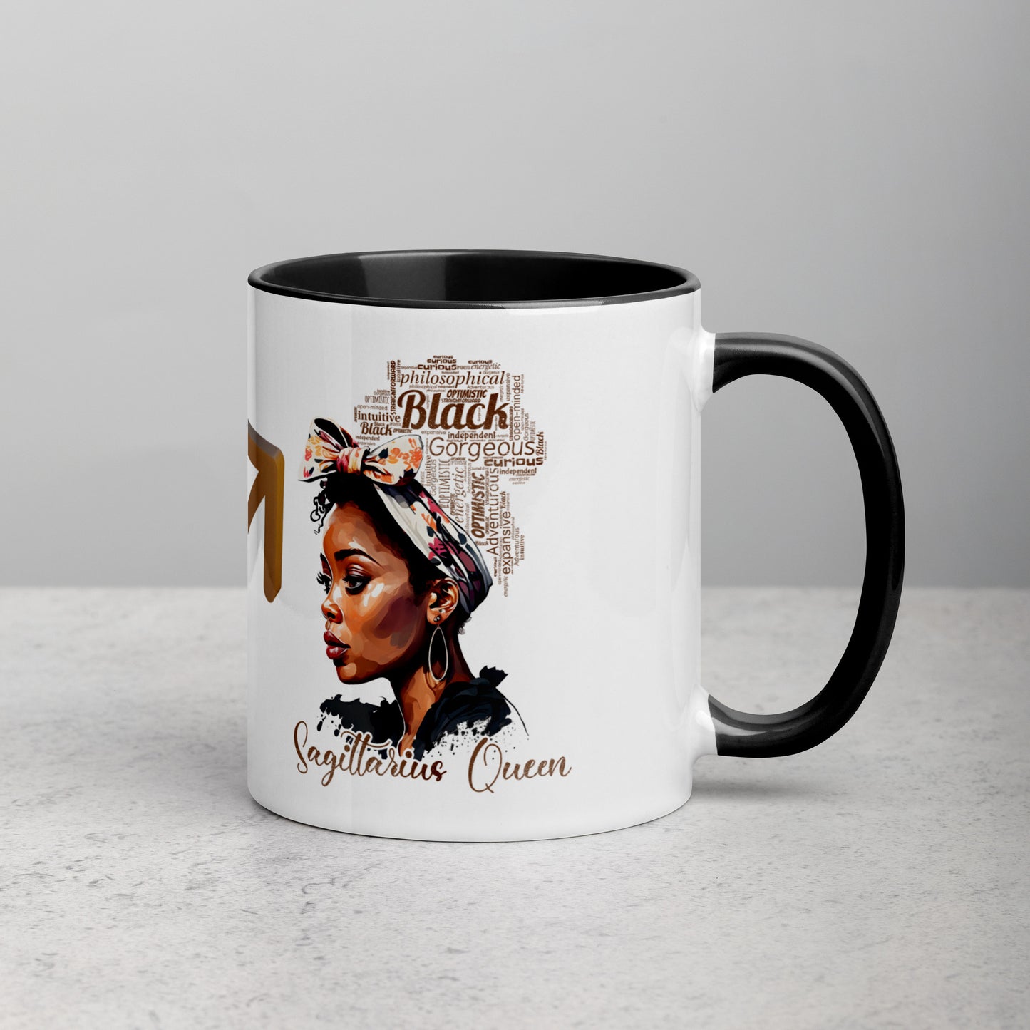 Sagittarius Zodiac Queen Mug