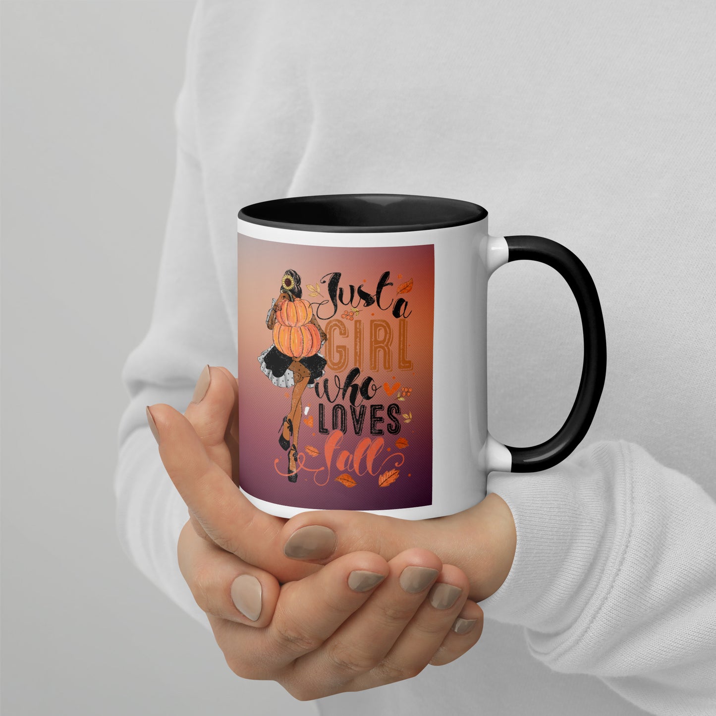 Just a Girl Who Loves Fall Mug