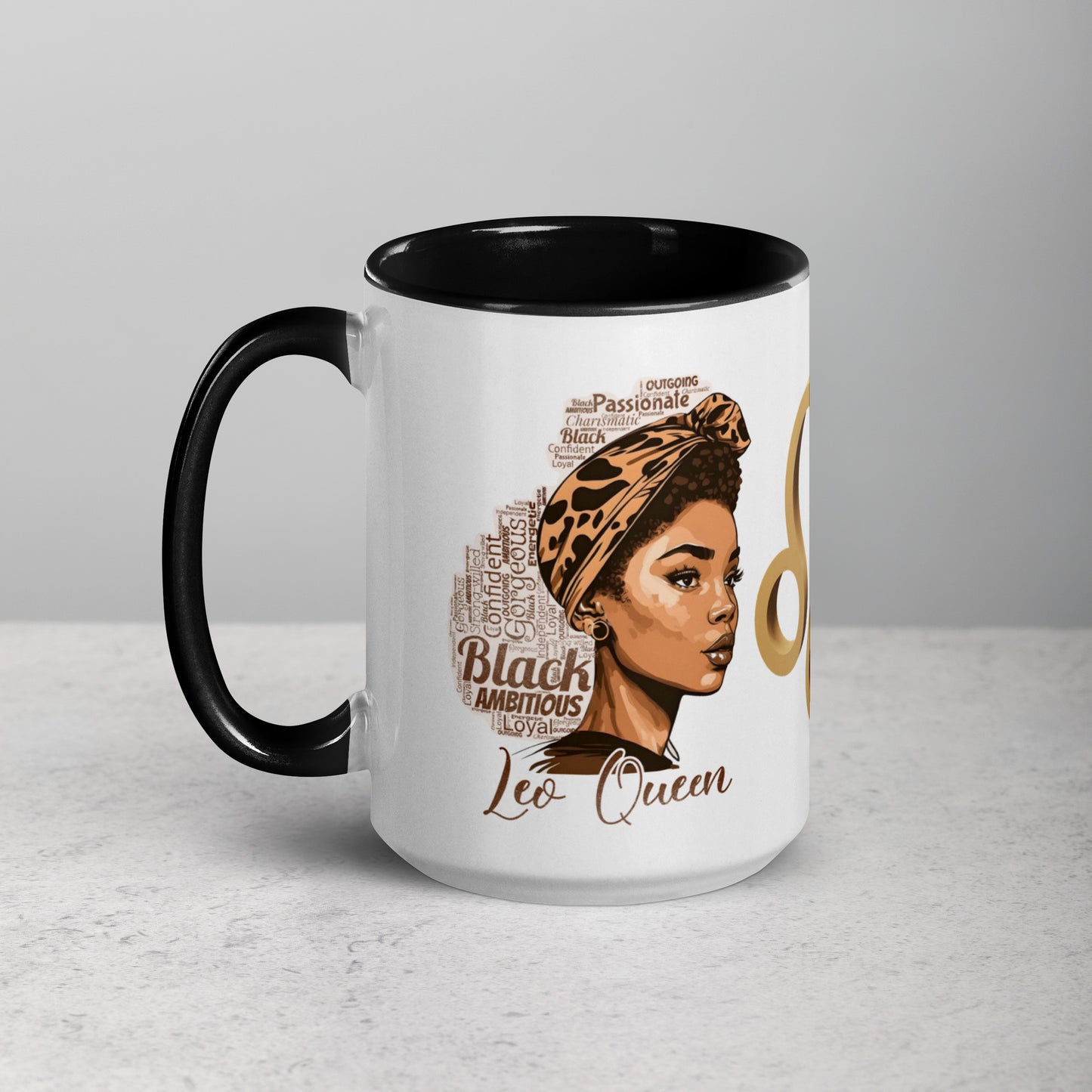 Leo Zodiac Queen Mug