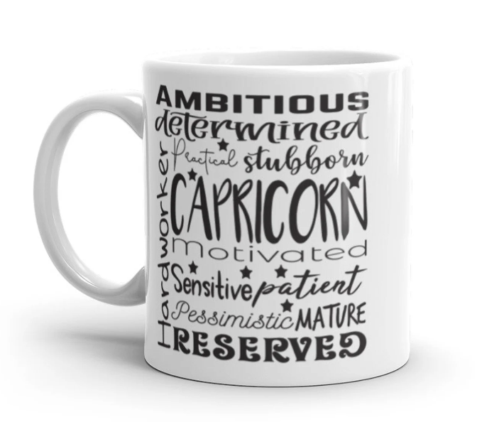 Capricorn Zodiac Mug