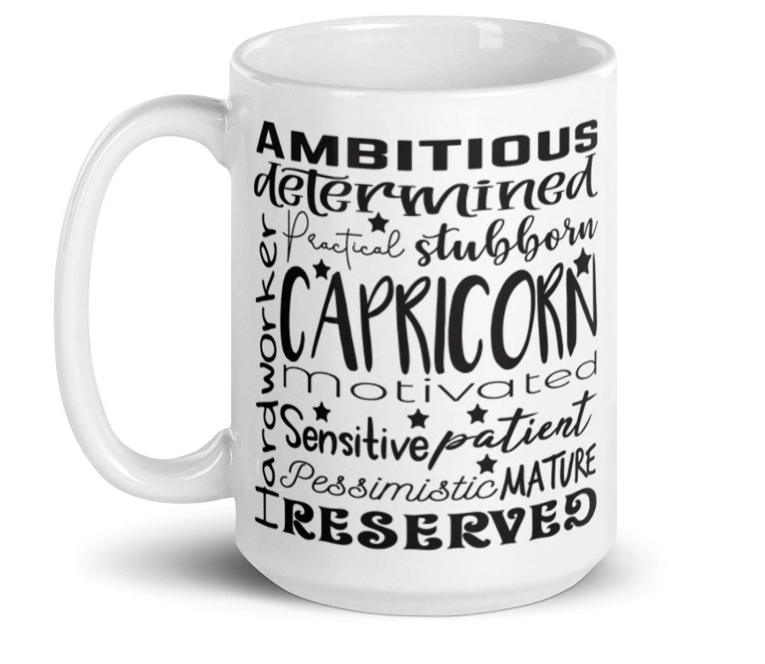 Capricorn Zodiac Mug