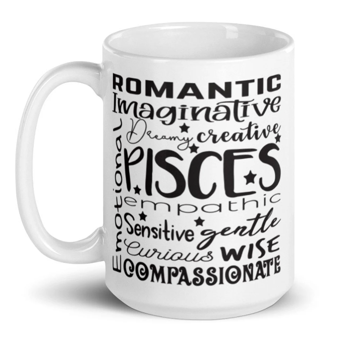 Pisces Zodiac Mug