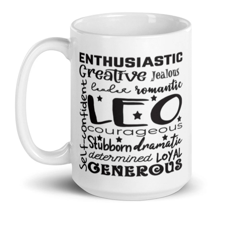 Leo Zodiac Mug