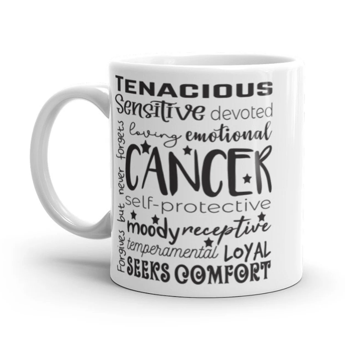 Cancer Zodiac Mug