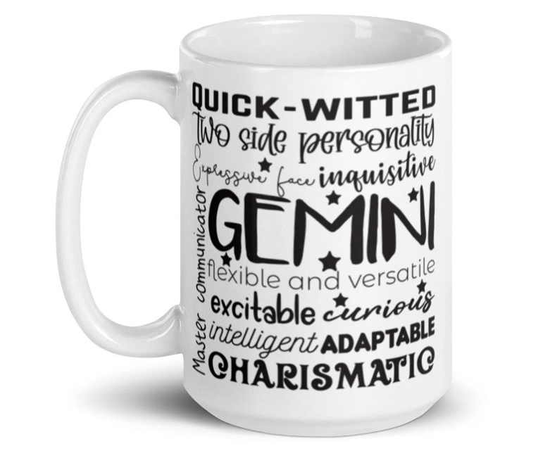 Gemini Zodiac Mug