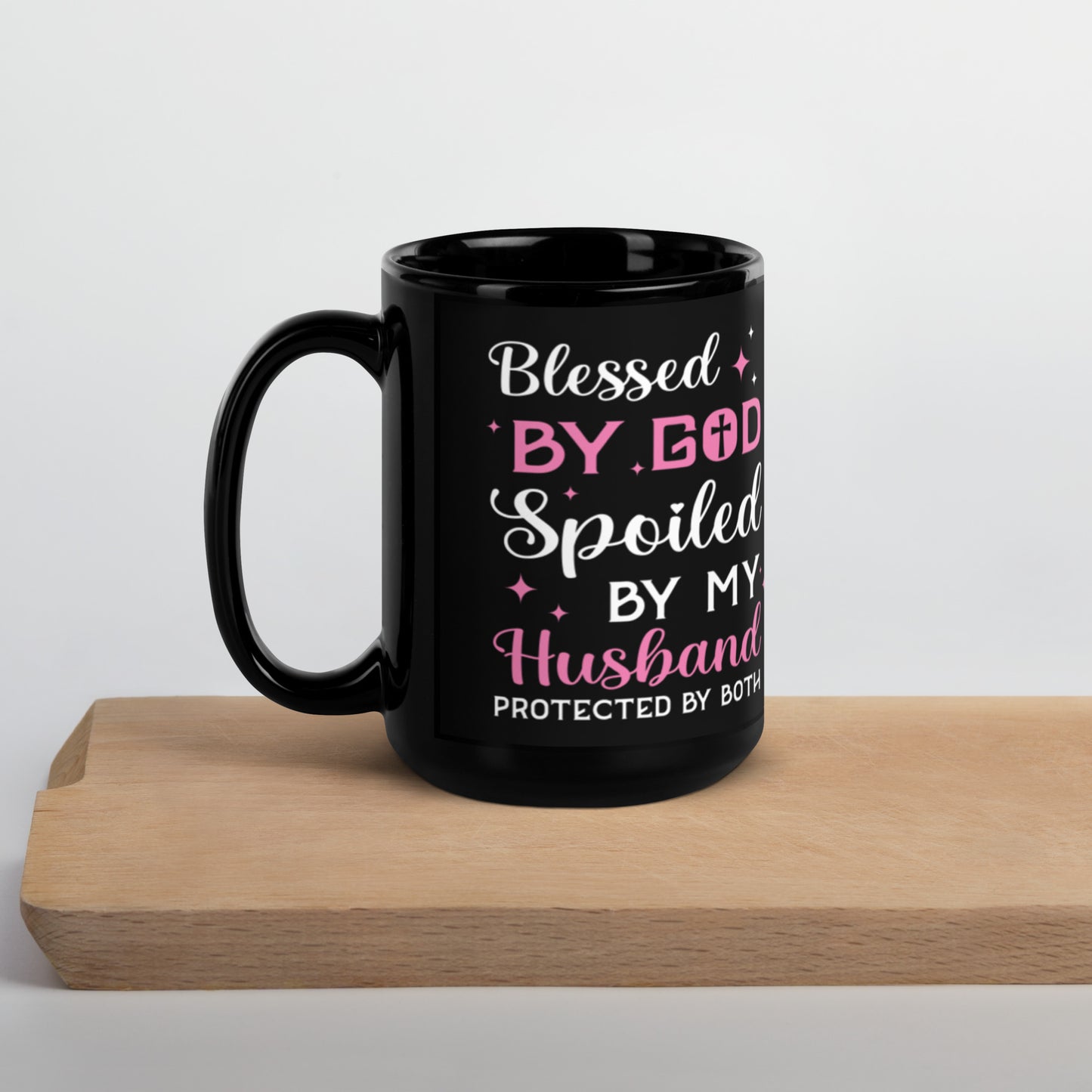 Blessed by God Mug