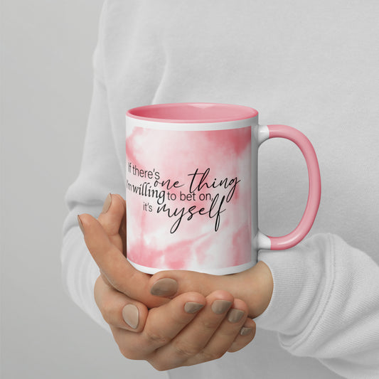 Bet on Yourself Motivational Mug