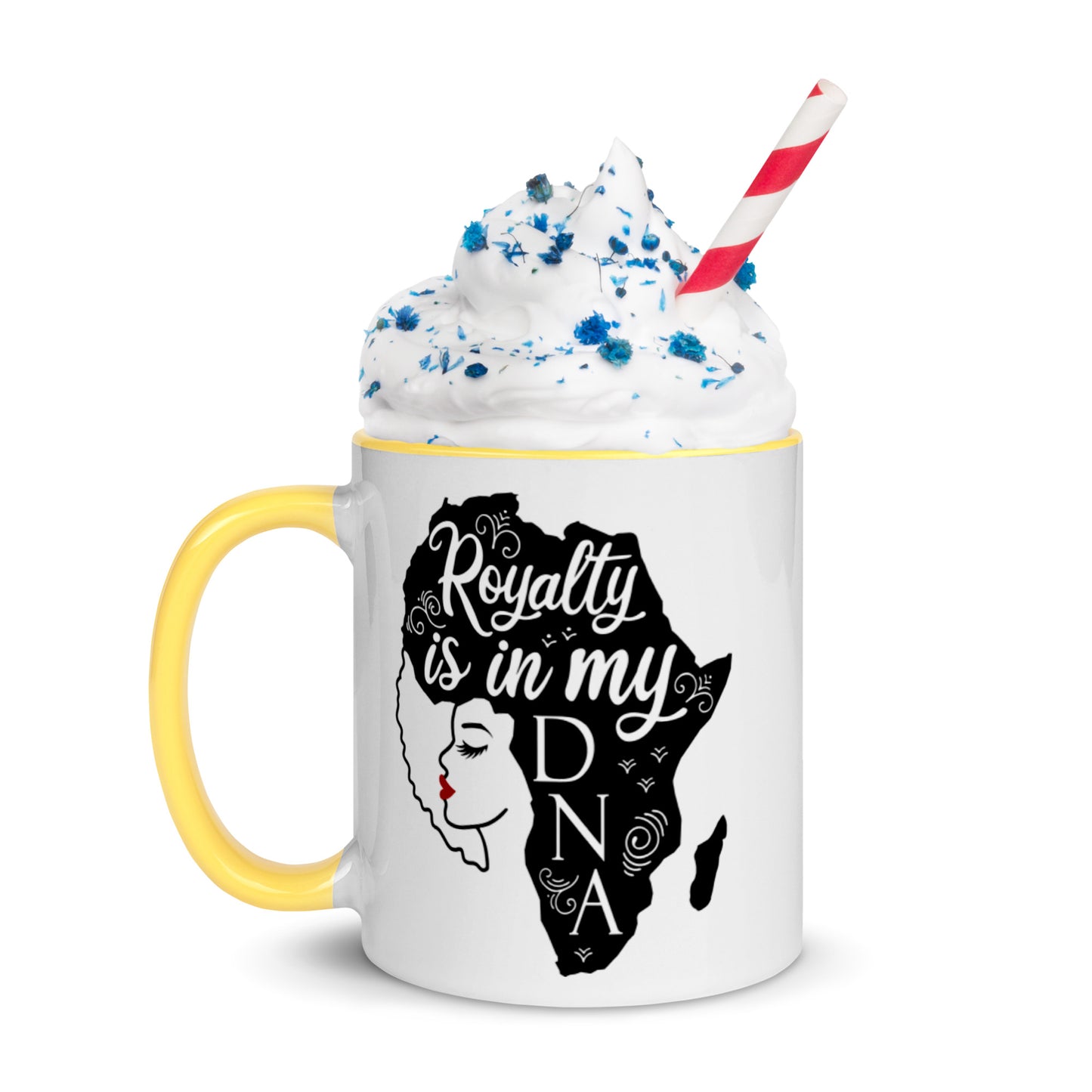 Royalty is in My DNA Afro Woman Mug
