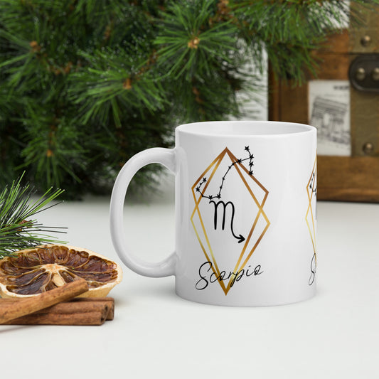 Scorpio Constellation Zodiac Mug