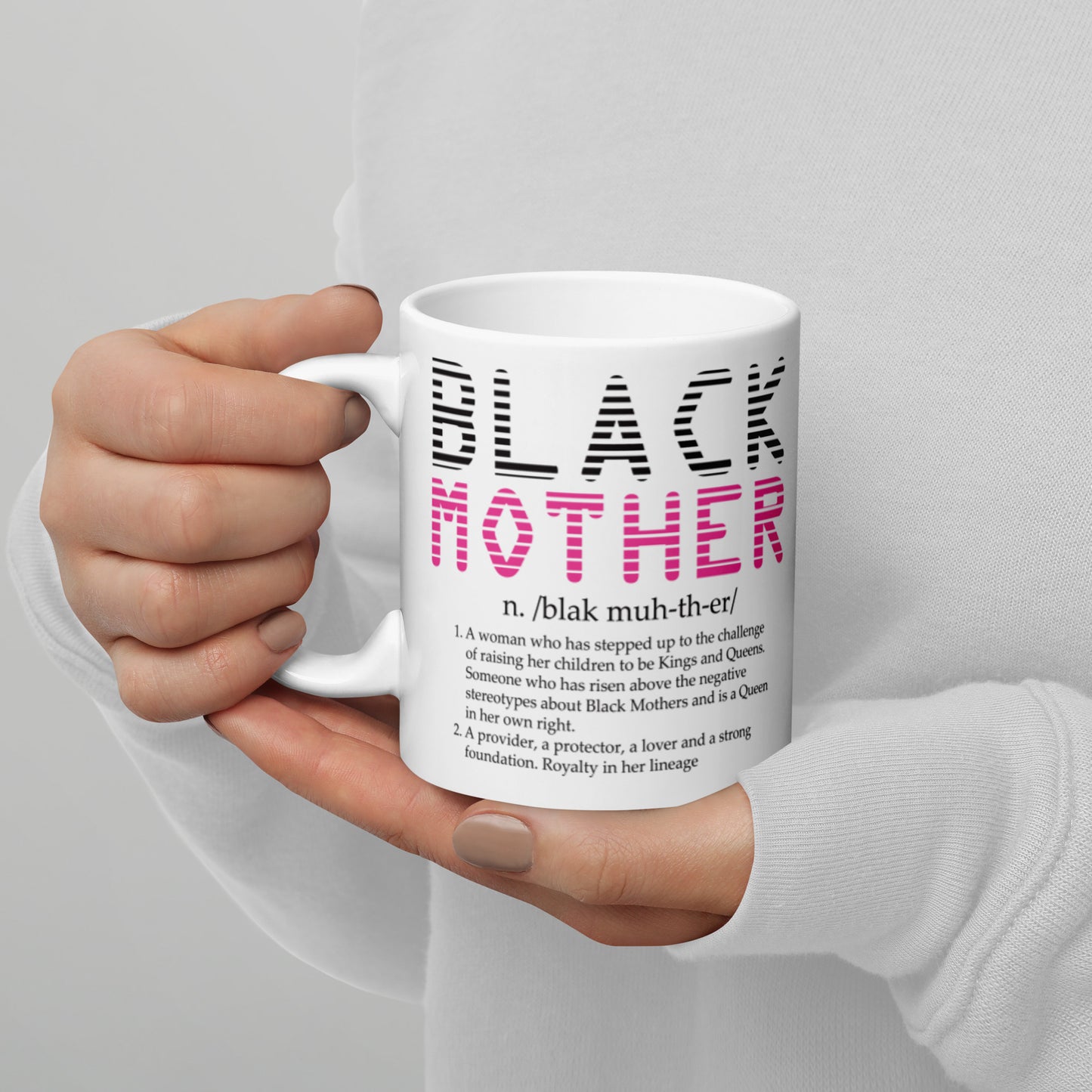 Black Mother Definition Mug