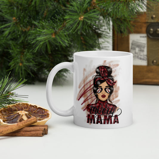 Merry Mama Sassy Christmas Mug