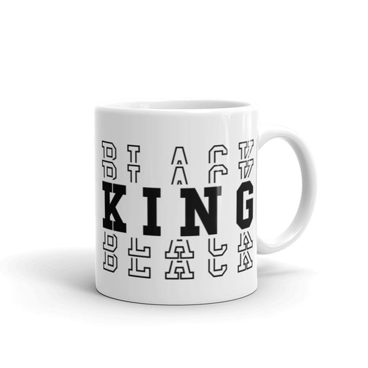 Black King Father's Day Gift Mug