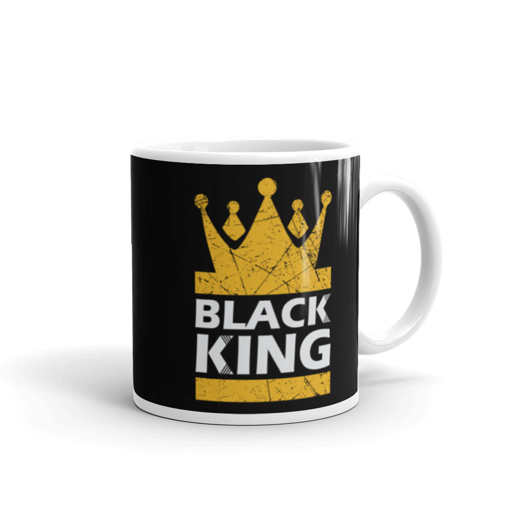 Black King Ceramic Mug