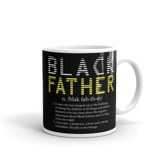 Black Father Definition Mug