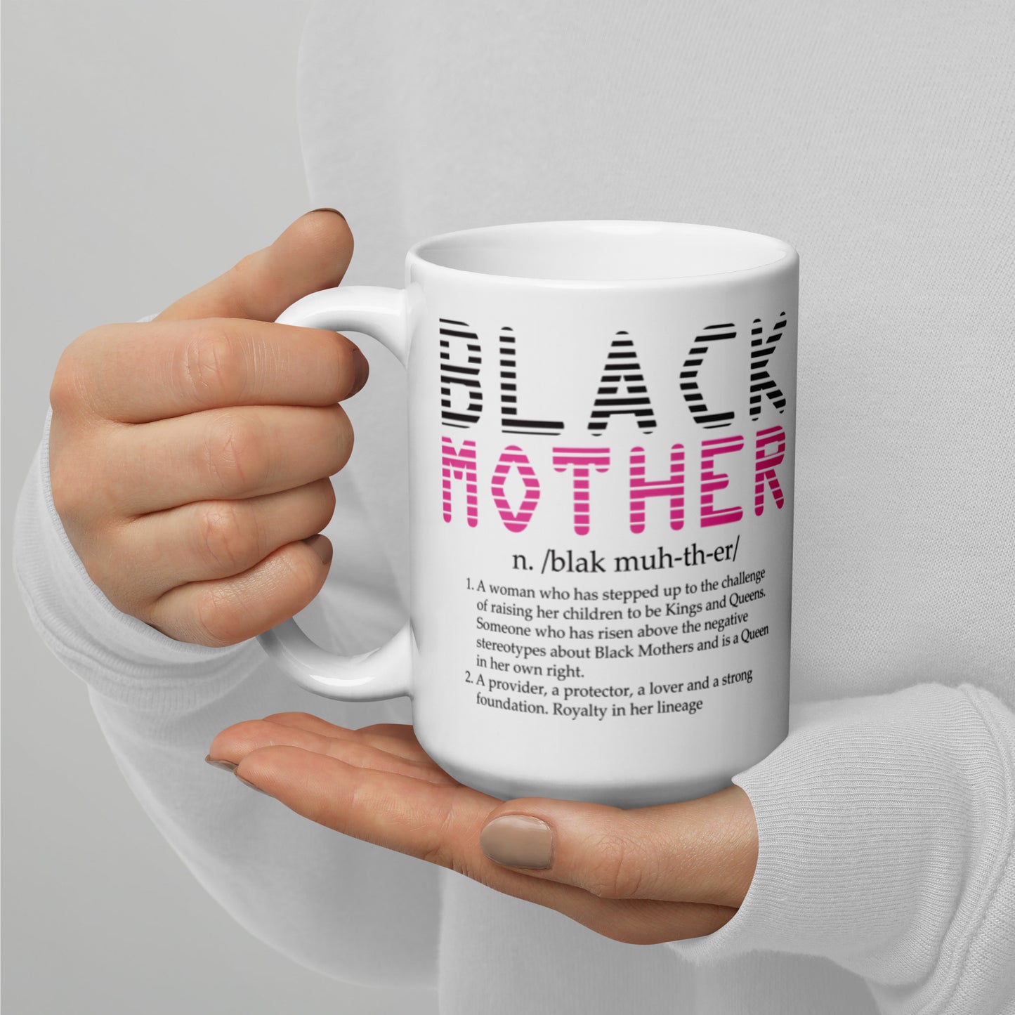 Black Mother Definition Mug