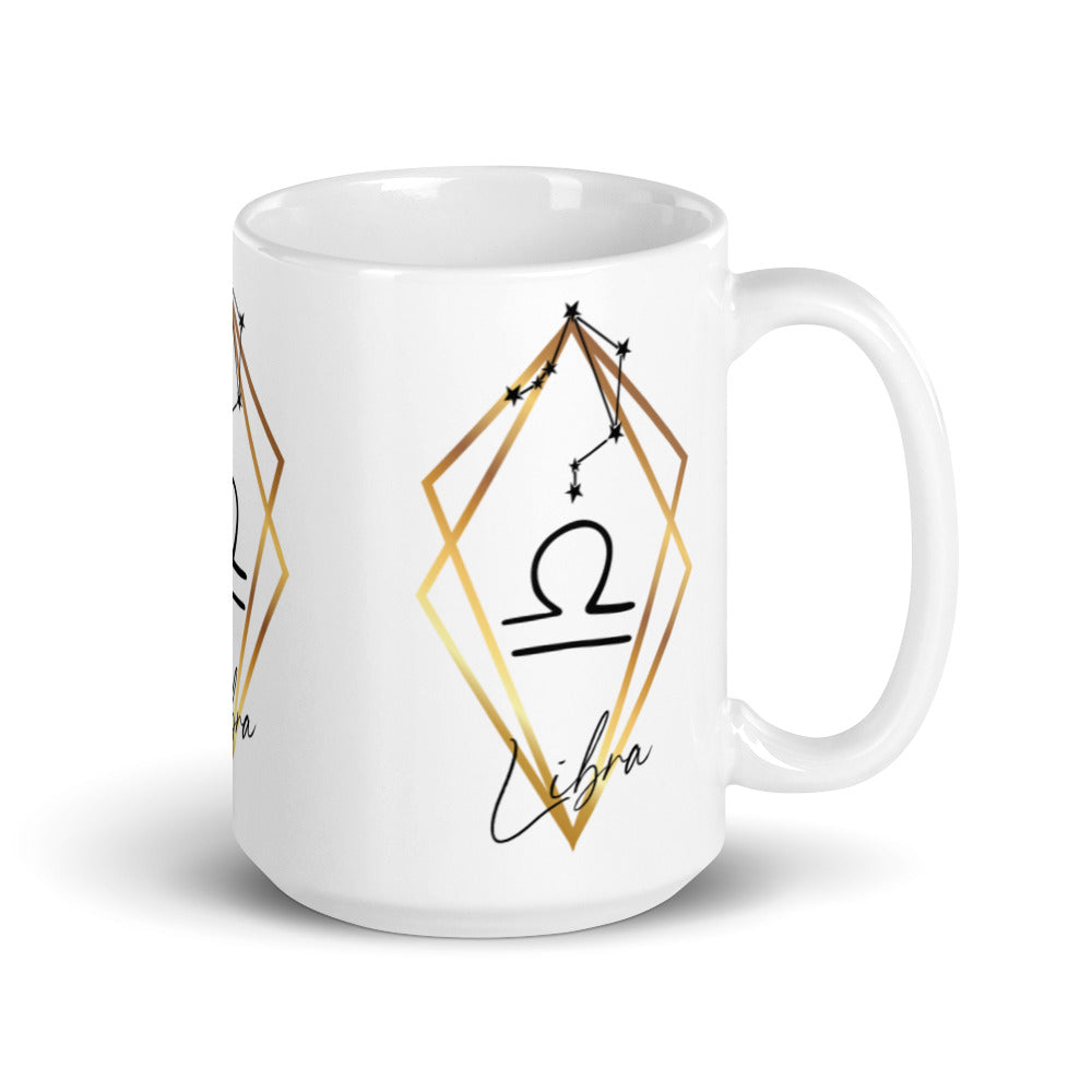 Libra Constellation Zodiac Mug,