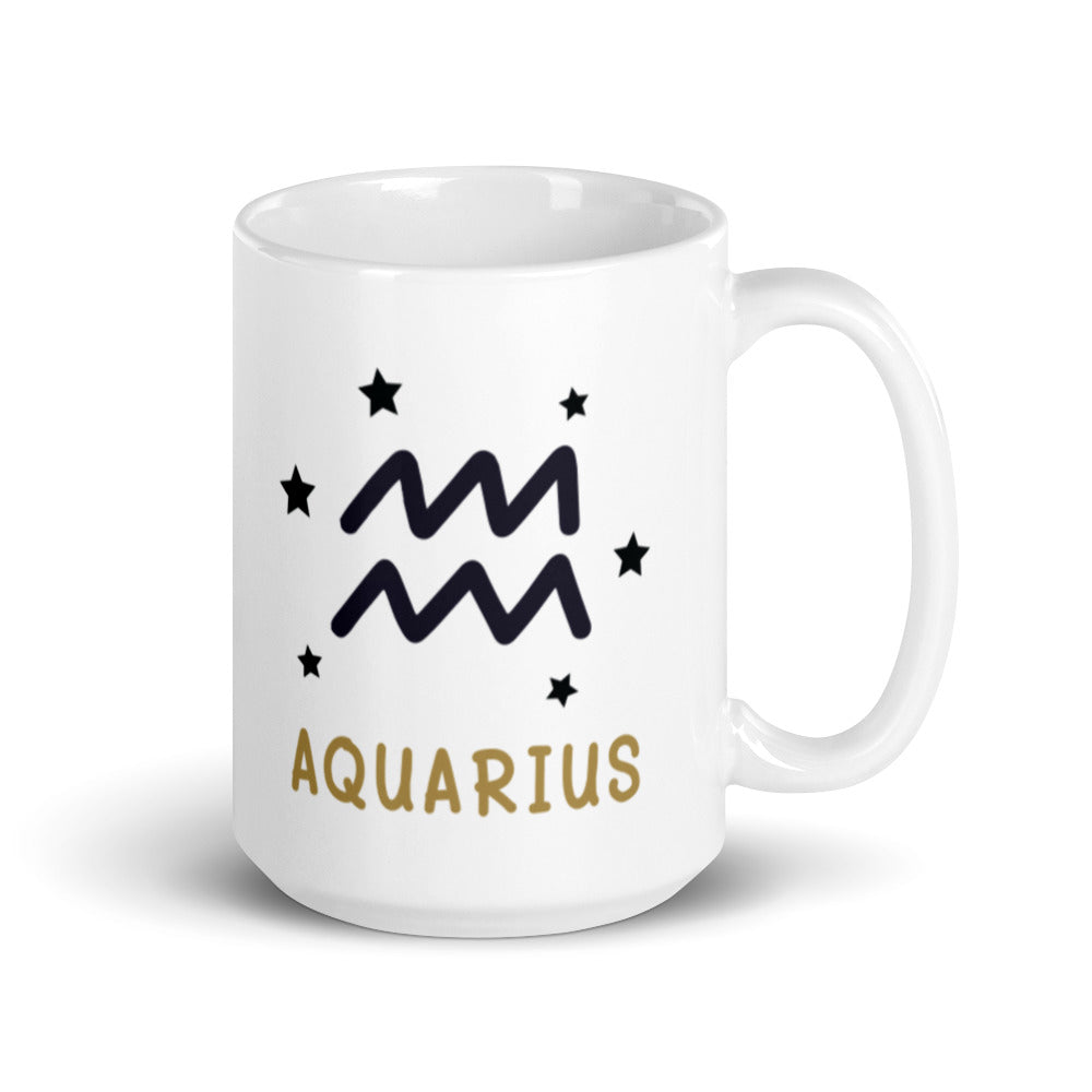 Aquarius Zodiac Mug