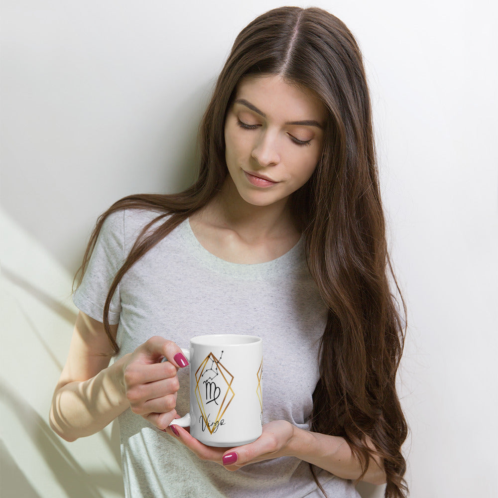 Virgo Zodiac Constellation Mug